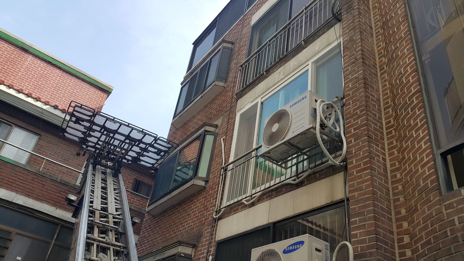 렉산 캐노피 설치