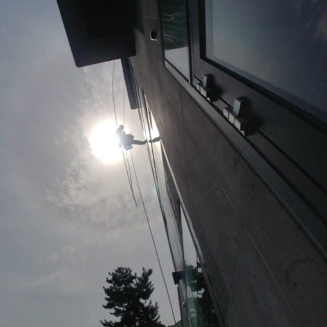 크랙 보수 현장